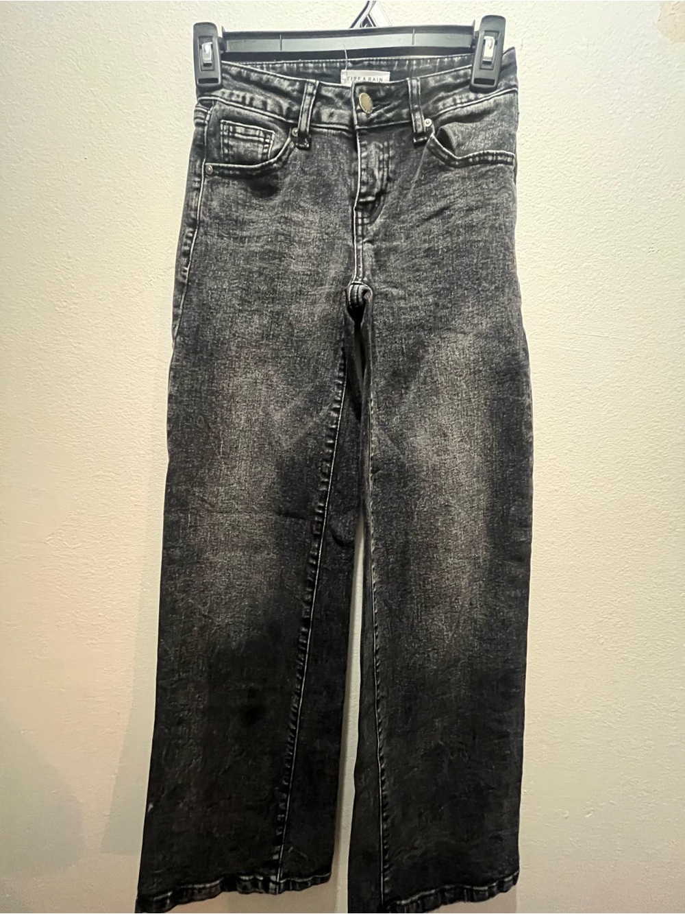 Women's Black Washed Jeans